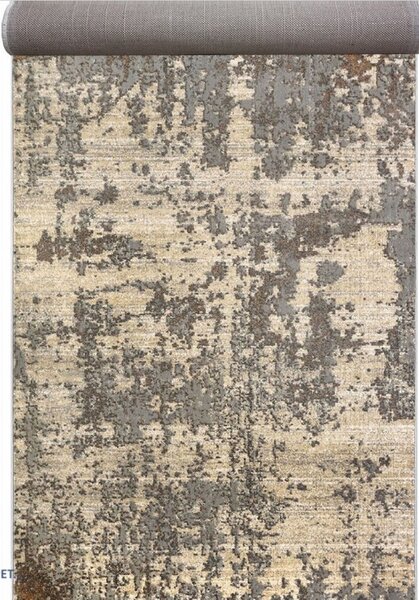 Traversa Festonata, Model Anny 33002 679, 115 cm, Crem Gri 115 x 300