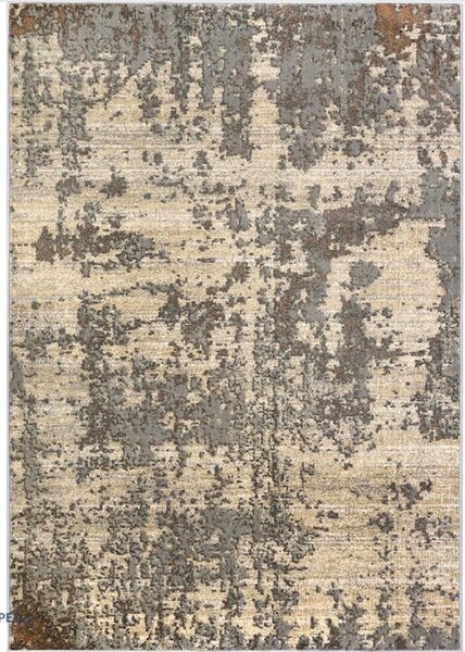Traversa Festonata, Model Anny 33002 679, 115 cm, Crem Gri 115 x 300