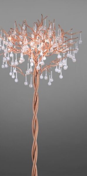 Lampadar ICICLE 5xG9/40W/230V cupru Paul Neuhaus 232-11