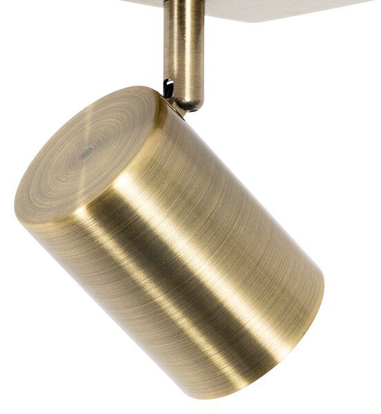 Spot modern bronz reglabil pătrat - Jeana