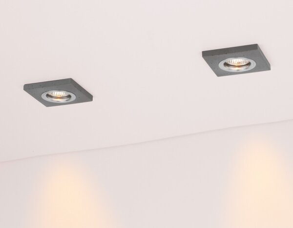 Spot-Light 2515136 - LED plafonieră VITAR 1xGU10/5W/230V beton