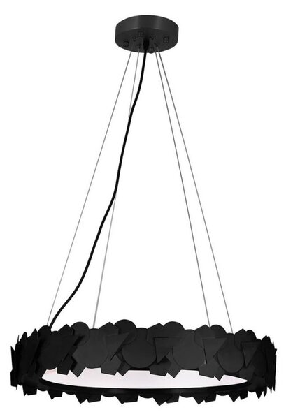 Lustră SOHO LED suspendată pe cablu, 24W/230V, negru