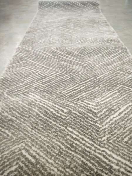 Covor Living Dormitor, Model Opus 54355 670, Gri 80x150