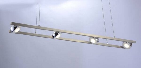 Lustră LED RGB dimabilă OPTI 8xLED/3W/230V Leuchten Direkt 12470-55 + telecomandă