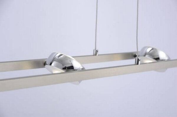Lustră LED RGB dimabilă OPTI 8xLED/3W/230V Leuchten Direkt 12470-55 + telecomandă