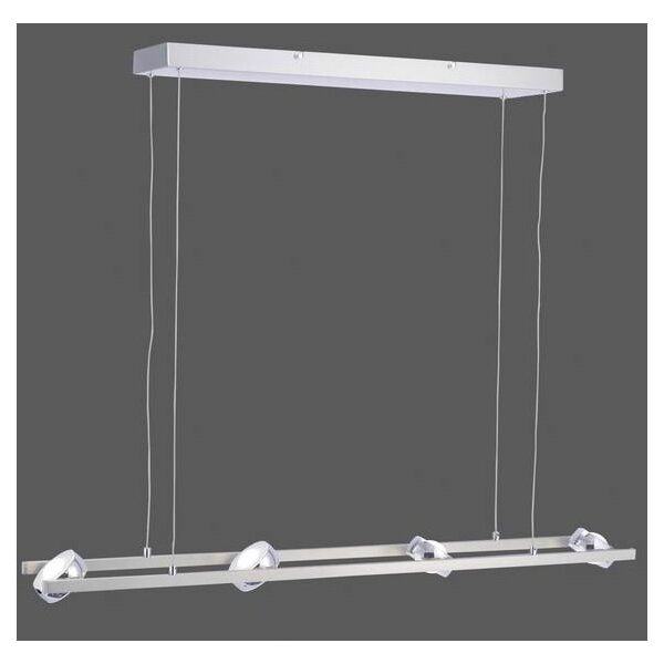 Lustră LED RGB dimabilă OPTI 8xLED/3W/230V Leuchten Direkt 12470-55 + telecomandă