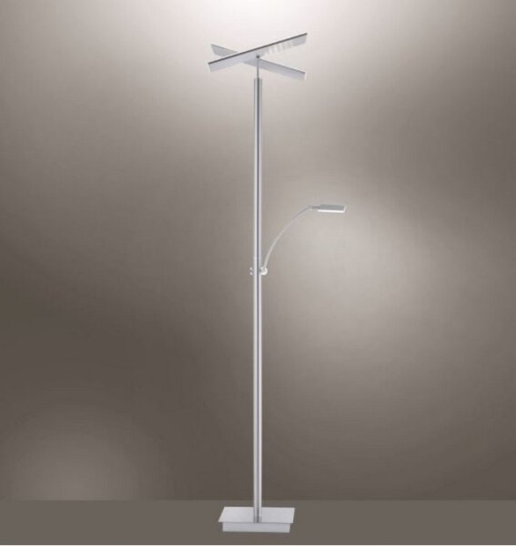 Paul Neuhaus 687-55 - Lampă de podea LED reglabilă ARTUR, 2xLED/27W + LED/6W