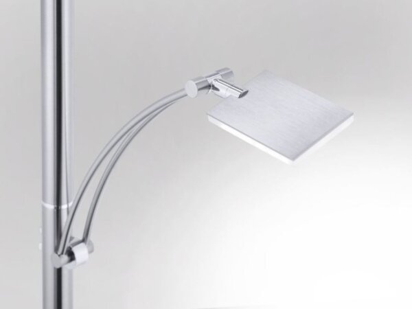 Paul Neuhaus 687-55 - Lampă de podea LED reglabilă ARTUR, 2xLED/27W + LED/6W