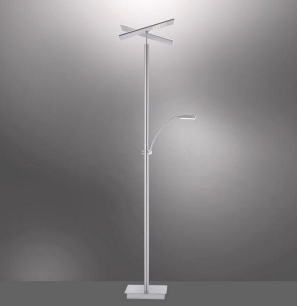 Paul Neuhaus 687-55 - Lampă de podea LED reglabilă ARTUR, 2xLED/27W + LED/6W