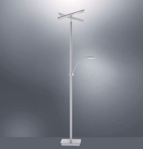 Paul Neuhaus 687-55 - Lampă de podea LED reglabilă ARTUR, 2xLED/27W + LED/6W