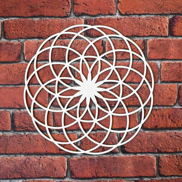 DUBLEZ | Ornament geometric - Mandala vieții | Tablou de perete