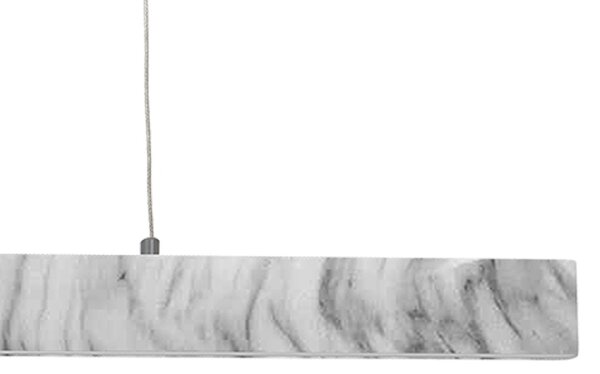 LED Lustră pe calbu PIERCE LED/18W/230V alb/gri