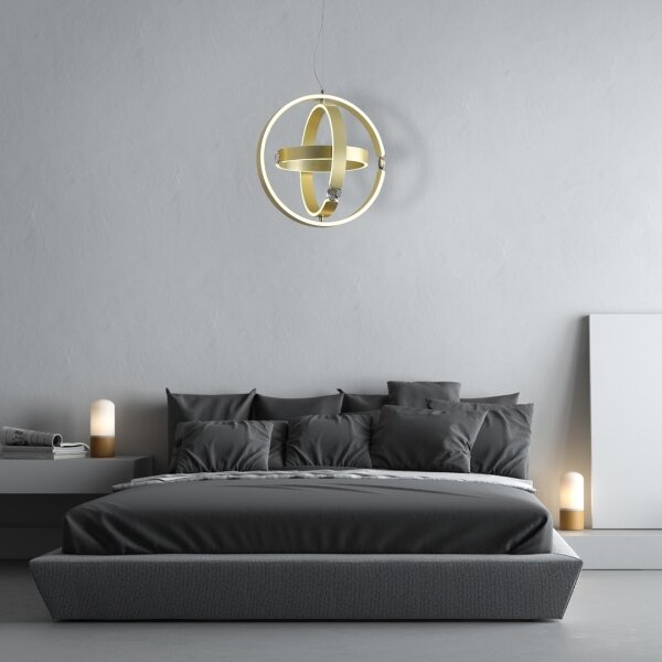 LED Lustră de cristal pe cablu SIRIUS LED/80W/230V