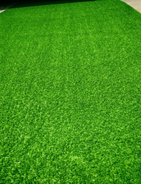 Gazon Artificial Leisure, Fir 15 mm, Verde, pentru Grădină, Curte, Terasă și Piscină 2 metri, 2 metri