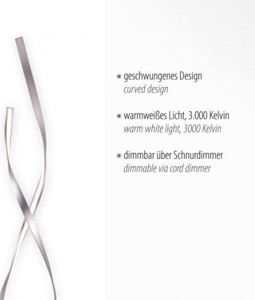 Lampadar LED dimabil Paul Neuhaus 720-55 LINDA LED/27W/230V crom