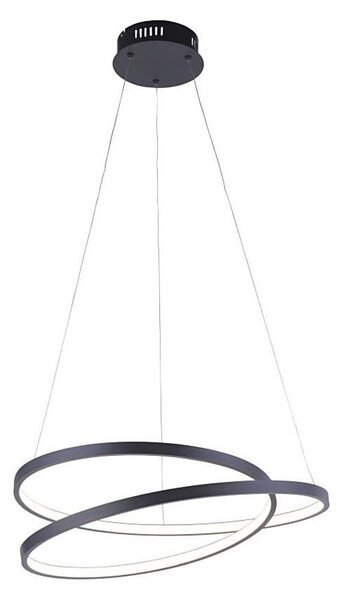 Lustră LED dimabilă pe cablu ROMAN LED/30W/230V neagră Paul Neuhaus 2472-18