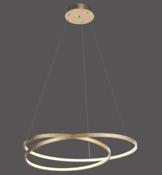 Lustră LED dimabilă pe cablu ROMAN LED/40W/230V aurie Paul Neuhaus 2474-12