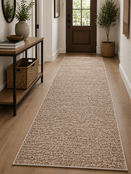 Traversa Hol, Model Daffi 13099 120, Bej Maro, Latime 120 cm, 1700 gr mp 120 x 300