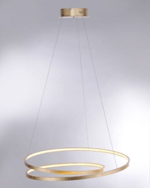 Lustră LED dimabilă pe cablu ROMAN LED/40W/230V aurie Paul Neuhaus 2474-12