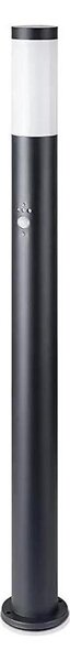 Lampă de exterior cu senzor 1xE27/60W/230V IP44 110cm neagră