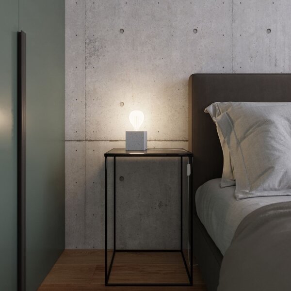 Lampă de masă ABEL 1xE27/60W/230V beton