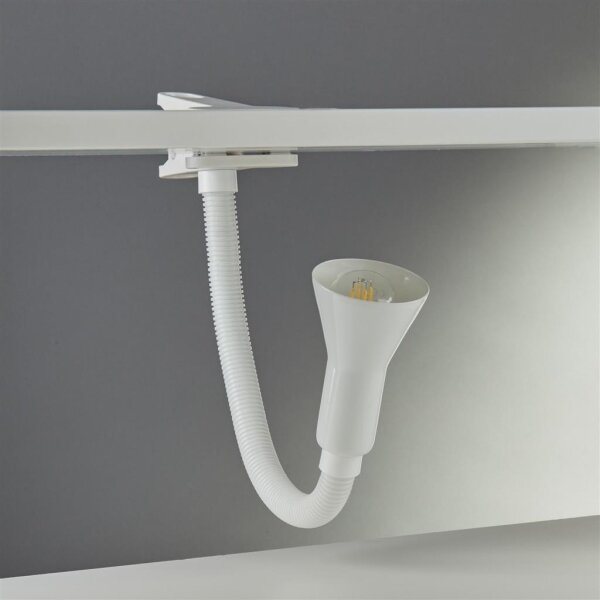 Searchlight EU4122WH - Lampă de masă DESK 1xE14/7W/230V