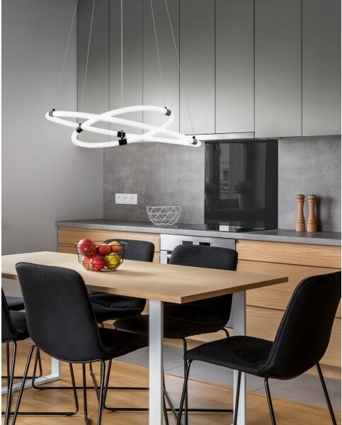 Eglo 39839 - Lustră LED BANDERILLAS, suspendată pe cablu, LED/22W/230V