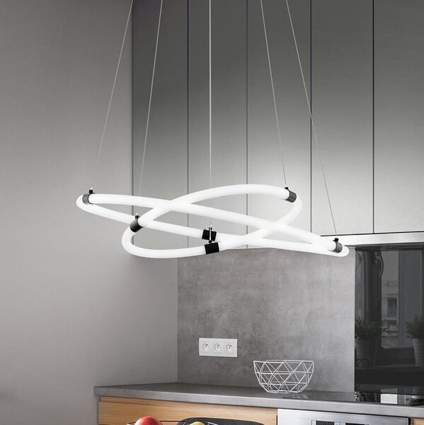 Eglo 39839 - Lustră LED BANDERILLAS, suspendată pe cablu, LED/22W/230V