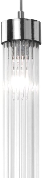 Lustră pe cablu RAGGIO 1xE14/25W/230V argintie Kolarz 6009.30150