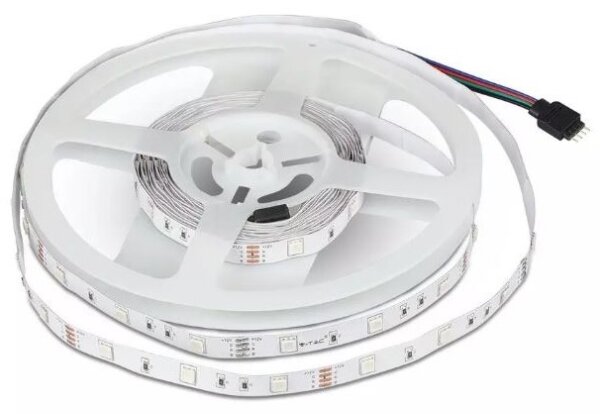 Bandă LED RGB 2x5m LED/4,8W/230V + telecomandă