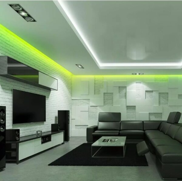 Bandă LED RGB 2x5m LED/4,8W/230V + telecomandă