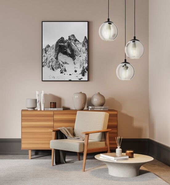 Lustră pe cablu ARISCANI 3xE27/40W/230V Eglo 98653