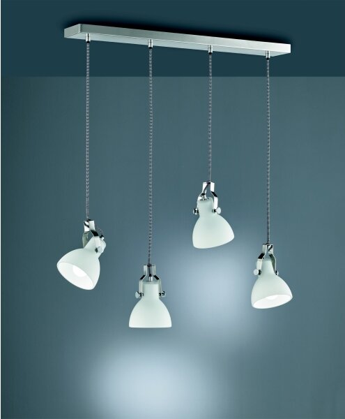 Lustră pe cablu GINELLI 4xE14/28W/230V Trio
