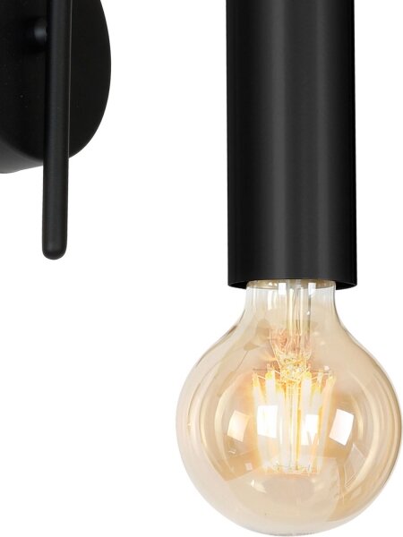 Aplică LOPPE 1xE27/60W/230V neagră