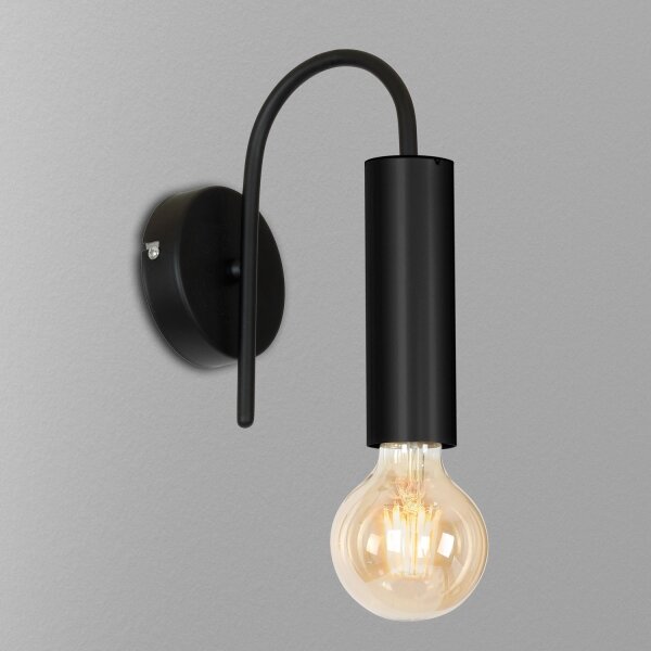 Aplică LOPPE 1xE27/60W/230V neagră