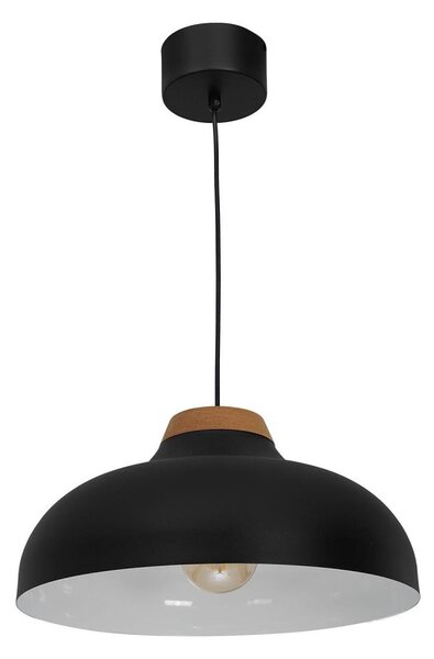 Lustră pe cablu BURGOS 1xE27/60W/230V neagră