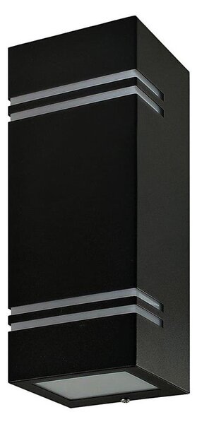 Aplică de exterior QUAZAR7 2xGU10/11W/230V IP44 neagră