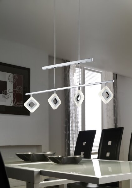 Lustră LED pe cablu PARADOX 4xLED/4,3W/230V Trio