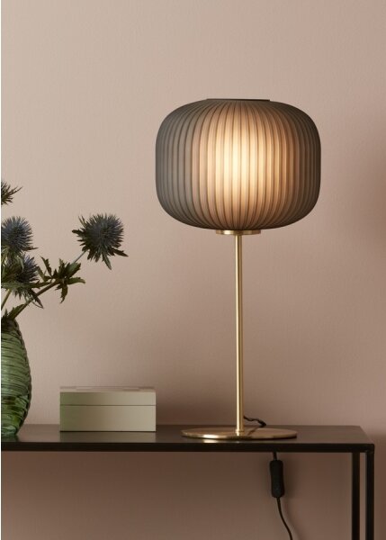 Lampă de masă Markslöjd 107820 SOBER 1xE27/60W/230V alamă