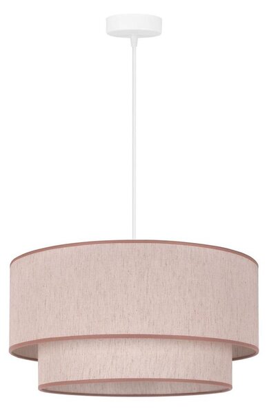 Lustră pe cablu Duolla BOHO 1xE27/40W/230V d. 45 cm bej