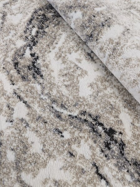 Covor Sufragerie Dormitor, Model Elma El007 106, Gri Bej 120x200