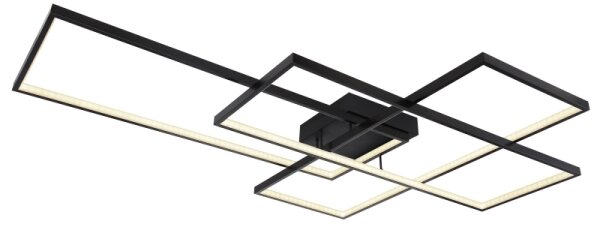 Plafonieră LED dimabilă Globo 67227-100B GABRIEL LED/100W/230V + telecomandă