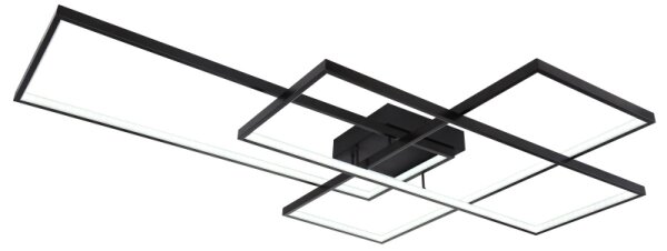 Plafonieră LED dimabilă Globo 67227-100B GABRIEL LED/100W/230V + telecomandă
