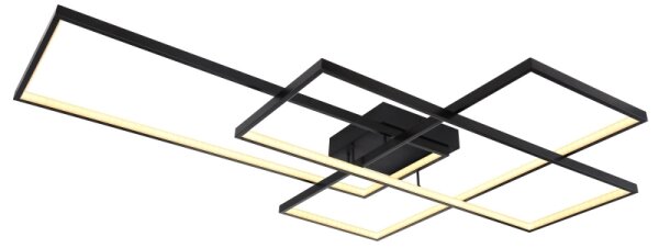 Plafonieră LED dimabilă Globo 67227-100B GABRIEL LED/100W/230V + telecomandă