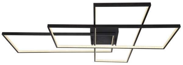 Plafonieră LED dimabilă Globo 67227-100B GABRIEL LED/100W/230V + telecomandă