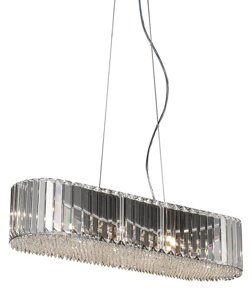 Lustră de cristal pe cablu PRINCE 6xG9/42W/230V Zuma Line P0360-06D-F4AC