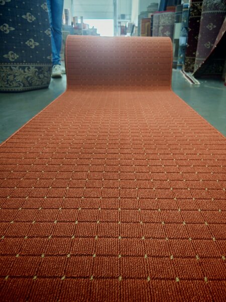 Traversa Antiderapanta Hol Bucatarie, Model Stanford Clay Beige, Portocaliu 100 x 300