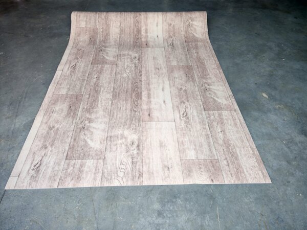Covorul PVC linoleum Silver Oak 97-1, 1.5 m, 2 m, 2.5 m, 3 m, Crem Bej Suport Pasla 1.5 x 2 m