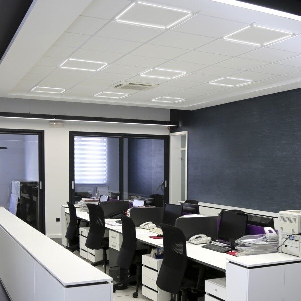 Corp de iluminat LED încastrat LED/40W/230V