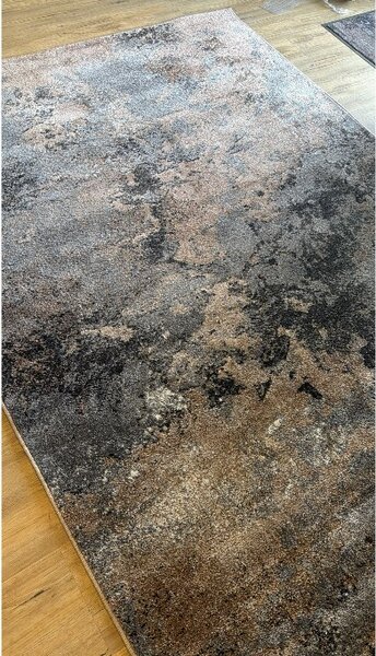Covor Sufragerie Dormitor, Model Mira 24137 123, Gri Maro 50x80